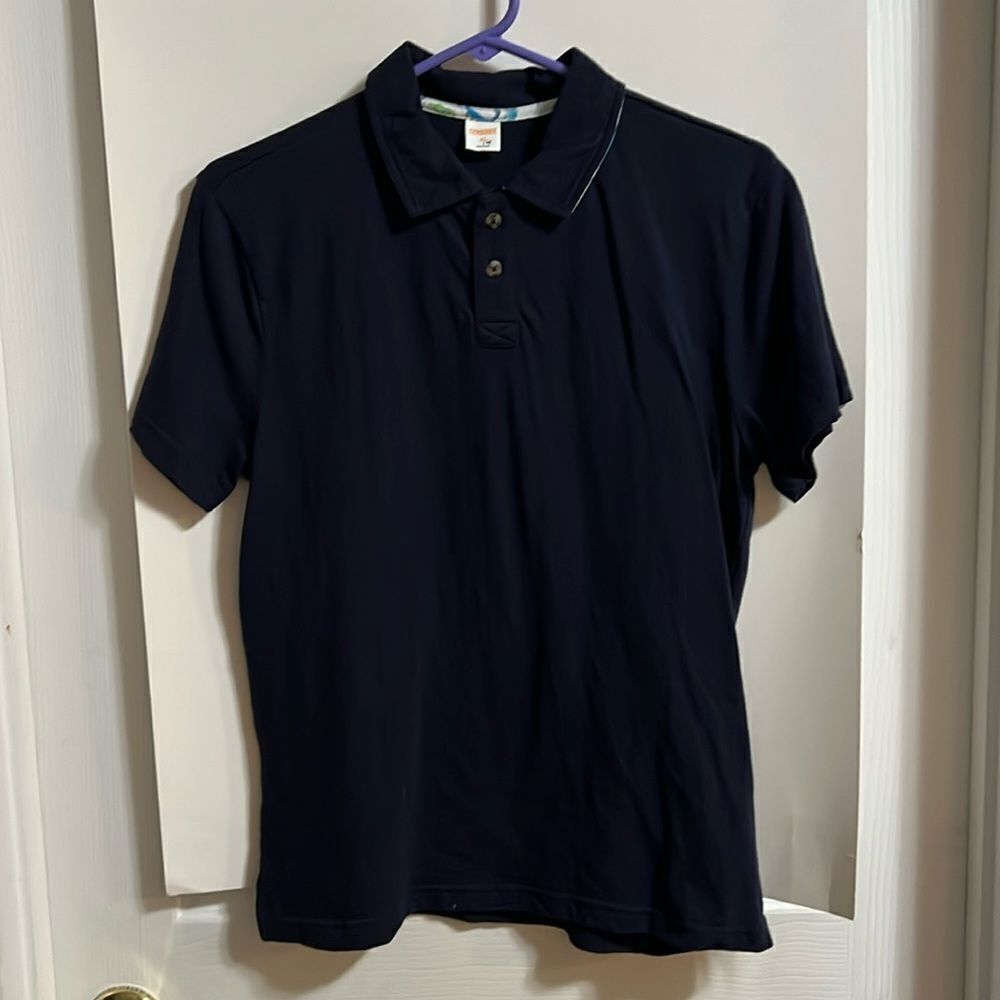Gymboree Size 14 Youth Boys Navy Blue Polo.